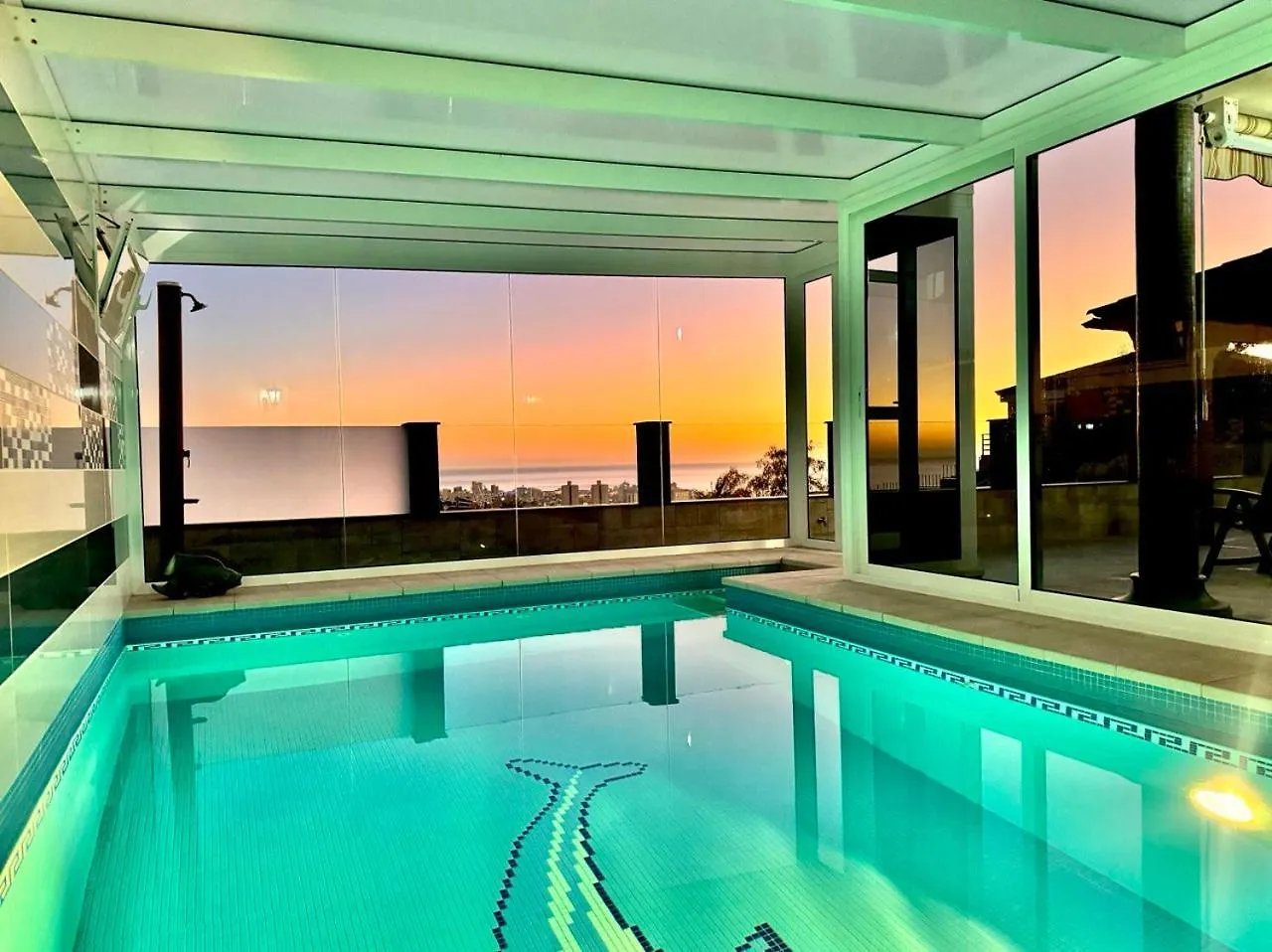 Heated Pool Ocean View Villa Bbq Siam Park Spain